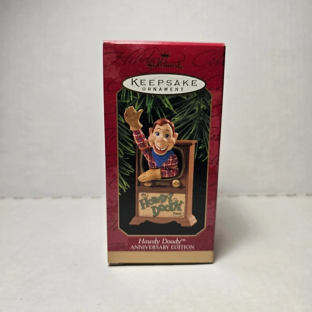 Hallmark Keepsake Ornament Howdy Doody Anniversary Edition 1997 NIB‎